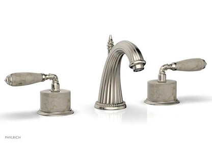 Phylrich - Valencia Widespread Faucet Beige Marble Accents