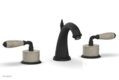 Phylrich - Valencia Widespread Faucet Beige Marble Accents