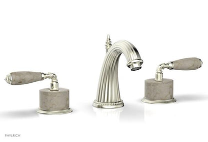 Phylrich - Valencia Widespread Faucet Beige Marble Accents