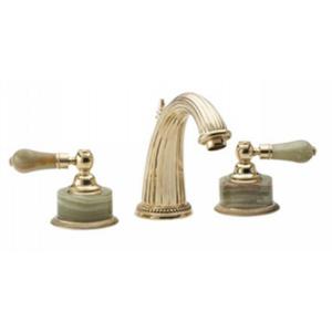 Phylrich - Regent Lavatory Faucet, Green Onyx Handle