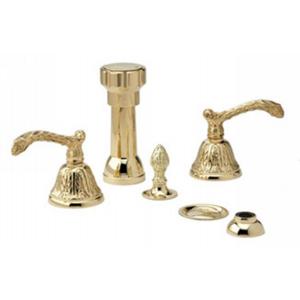 Phylrich - Baroque Four Hole Bidet Set W/Vertical Spray