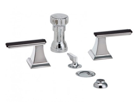 Phylrich - Four Hole Bidet Set - Split Finish or Solid Metal Lever