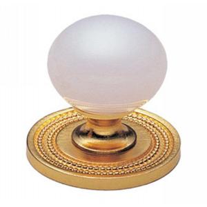 Phylrich - Versailles Cabinet Knob, Pink Onyx Handle