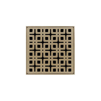 Infinity Drain - 4 x 4 Inch KDB 4 Complete  Bonded Kit