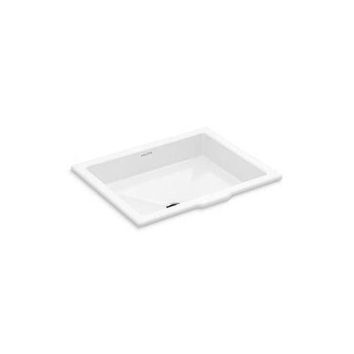 Kallista - Perfect Under-Mount Sink W/ Overflow, Centric Rectangle