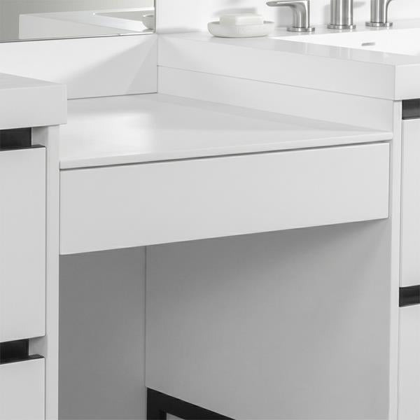 Lacava - Kubista Wall-Mounted Under-Counter Makeup Drawer With A Single Drawer Equipped