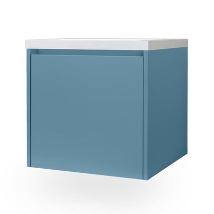 Lacava - Kubista Wall-Mount Under Counter Vanity With A Drawer And Notch In Back