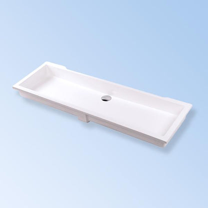 Lacava - Kubista Under-Counter Bathroom Sink Made Of Solid Surface With An Overflow
