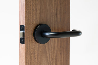 Linnea - Door Lever 1, 62 mm, 316 Stainless Steel.