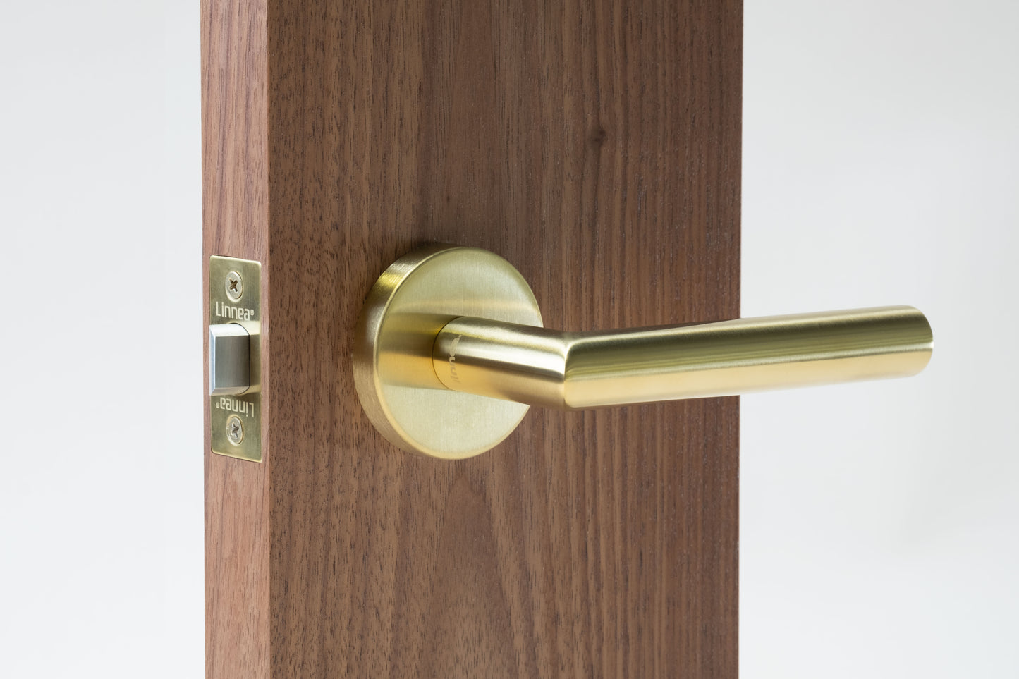 Linnea - Door Lever 2, 62 mm, 316 Stainless Steel.