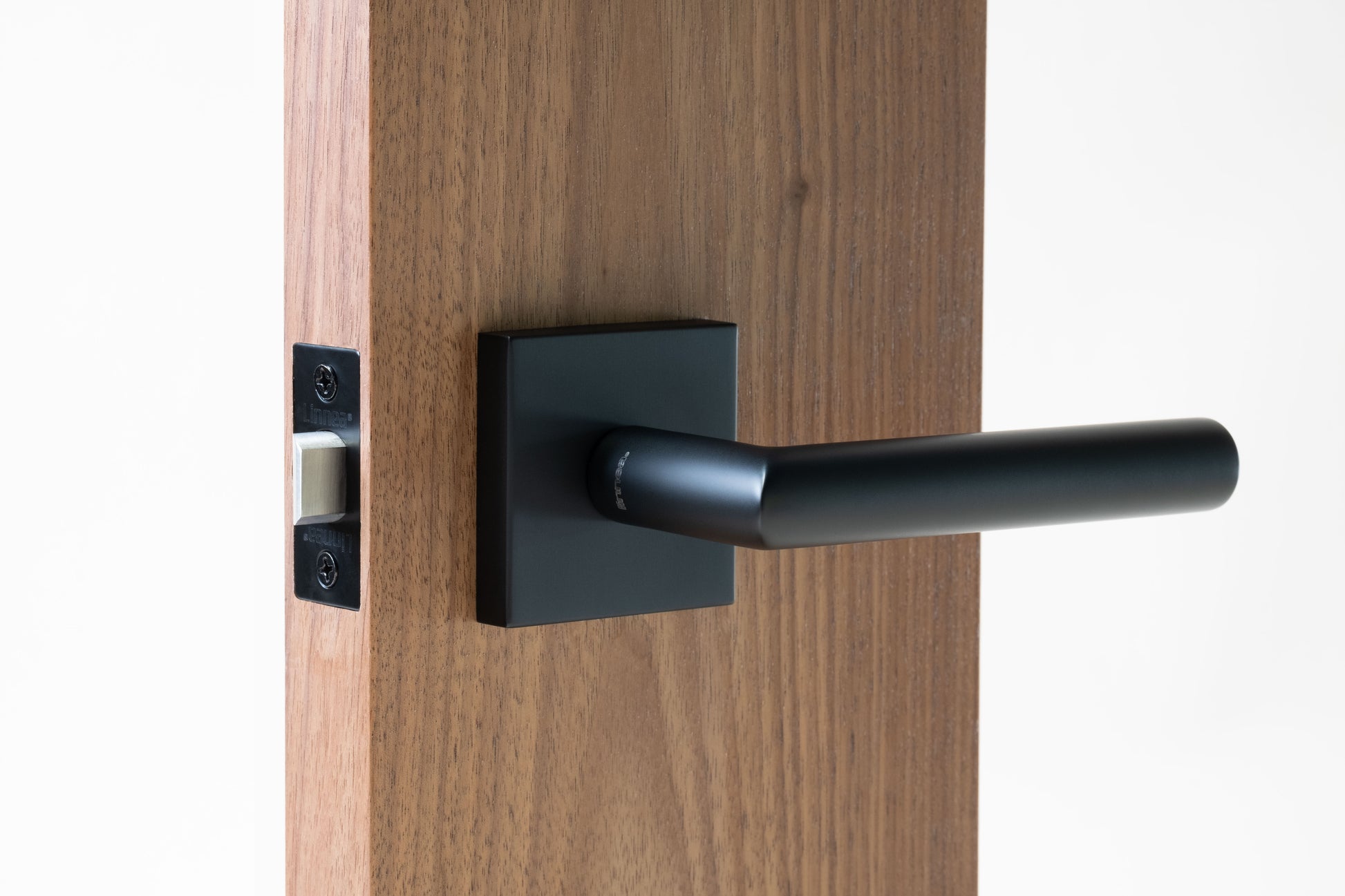 Linnea - Door Lever 2, 62 mm, 316 Stainless Steel.