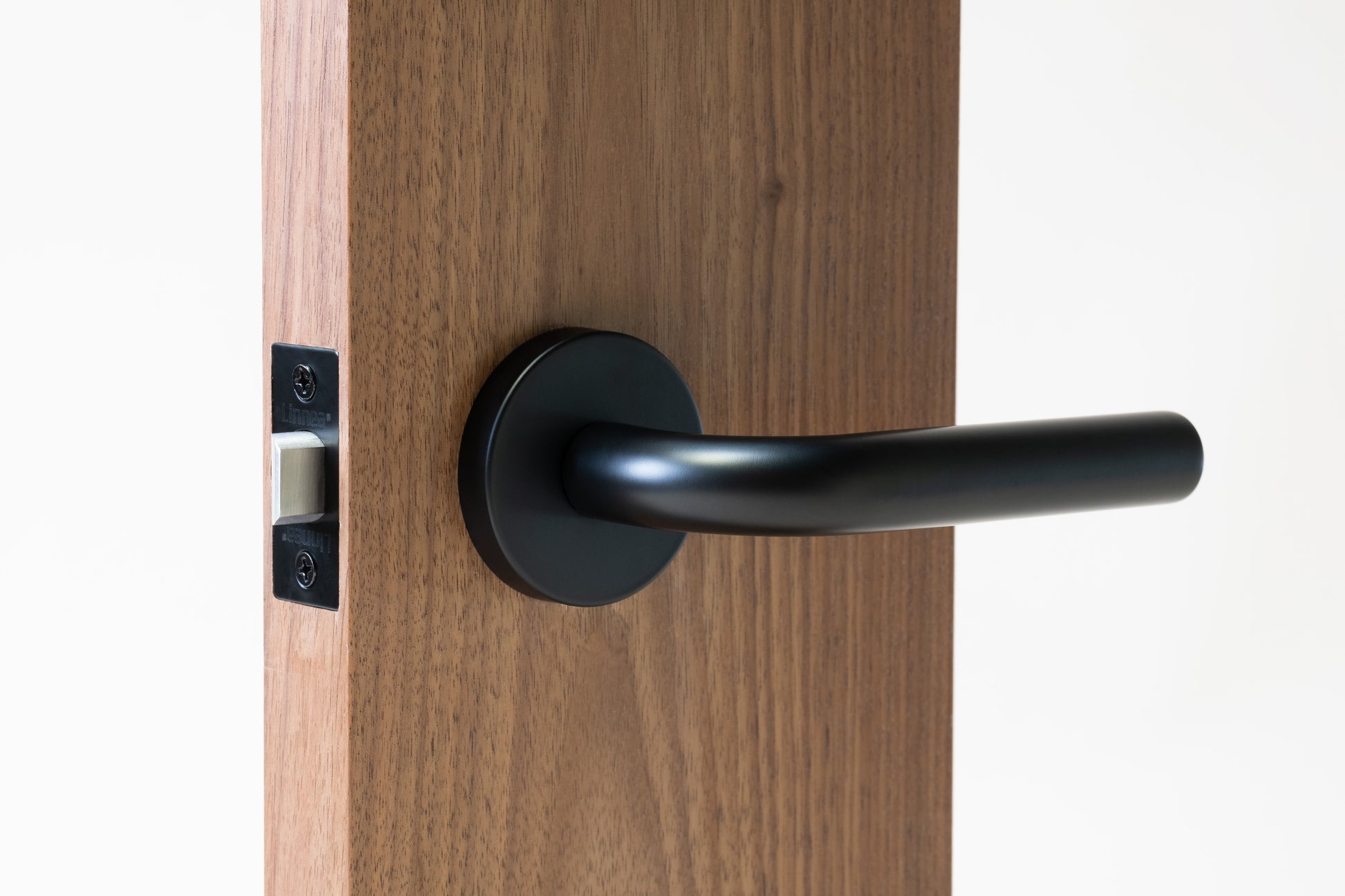 Linnea - Door Lever 3, 62 mm, 316 Stainless Steel.