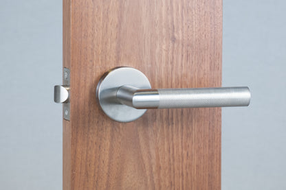 Linnea - Door Lever 5, 62 mm, 316 Stainless Steel.