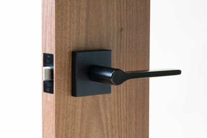 Linnea - Door Lever 7, 62 mm, 316 Stainless Steel.