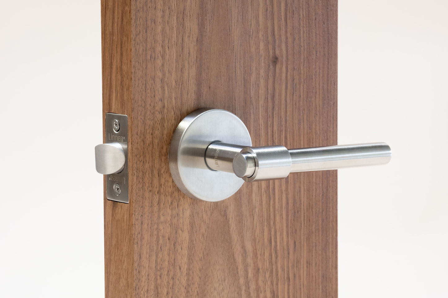 Linnea - Door Lever 9, 62 mm, 316 Stainless Steel.