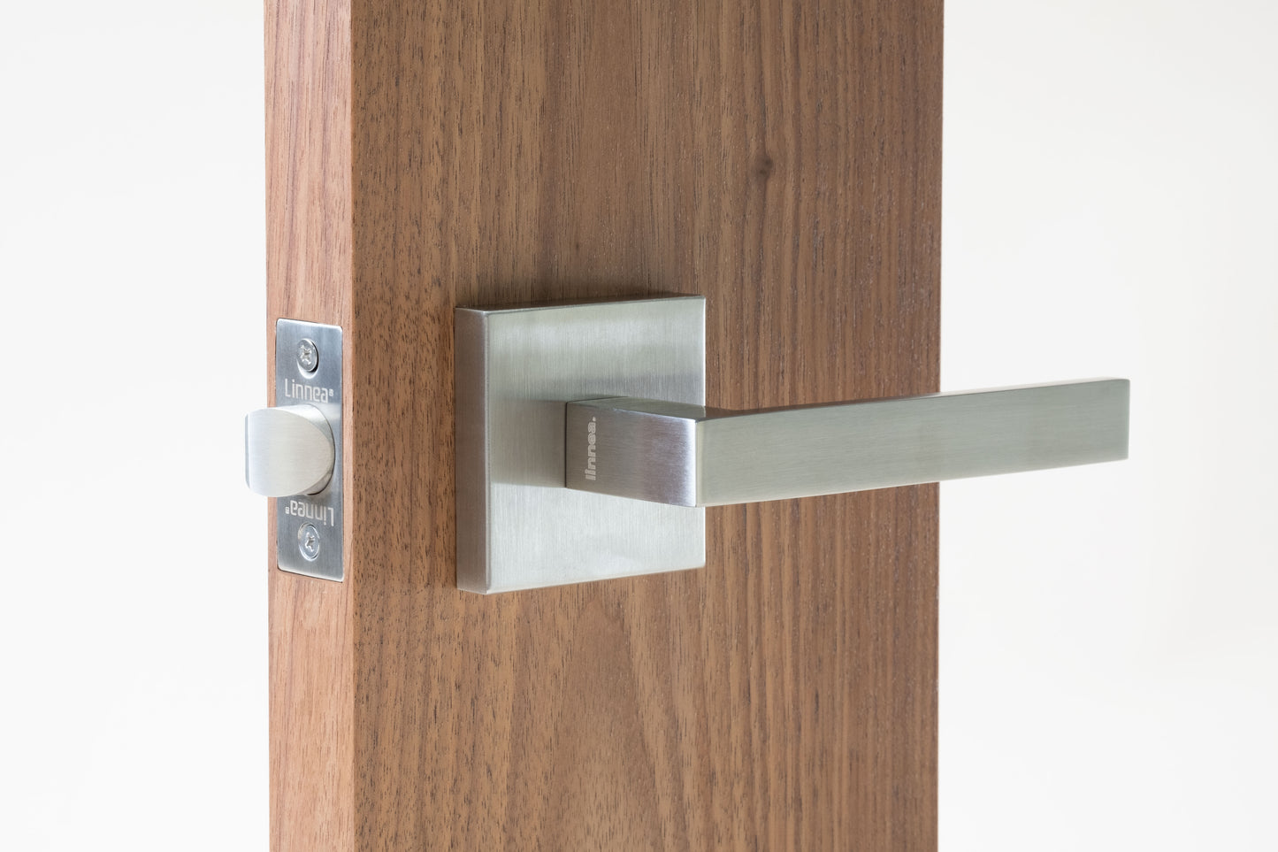 Linnea - Door Lever 10, 62 mm, 316 Stainless Steel.