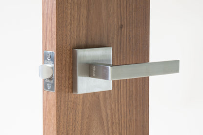 Linnea - Door Lever 10, 62 mm, 316 Stainless Steel.
