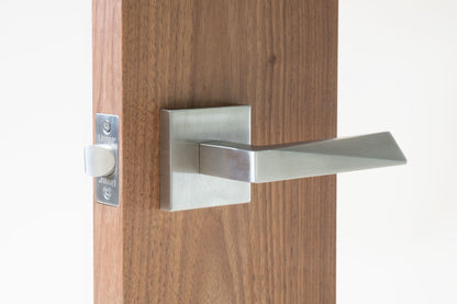Linnea - Door Lever 19, 62 mm, 316 Stainless Steel.