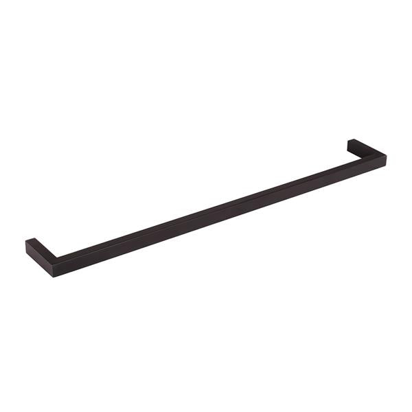 Lacava - Flash Wall-Mount Towel Bar Made Of Chrome Plated Brass W: 23 5/8 Inch, D: 3 1/8 Inch, H; 3/4 Inch.
