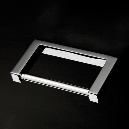 Lacava - Flash Wall-Mount Toilet Paper Holder Made Of Chrome Plated Brass. W: 5 7/8 Inch, D: 3 1/8 Inch, H: 3/4 Inch.