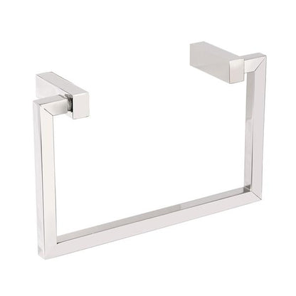 Lacava - Flash Wall-Mount Towel Ring Made Of Chrome Plated Brass.W: 7 7/8” D: 2 3/8” H: 5 1/8”