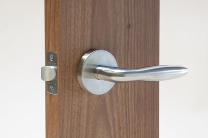 Linnea - Door Lever 26, 62 mm, 316 Stainless Steel.