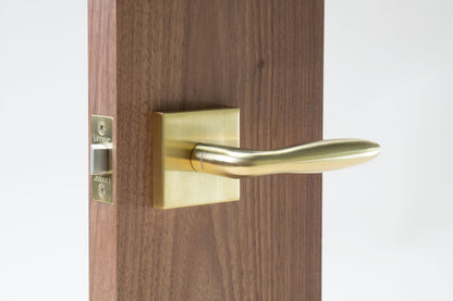 Linnea - Door Lever 26, 62 mm, 316 Stainless Steel.
