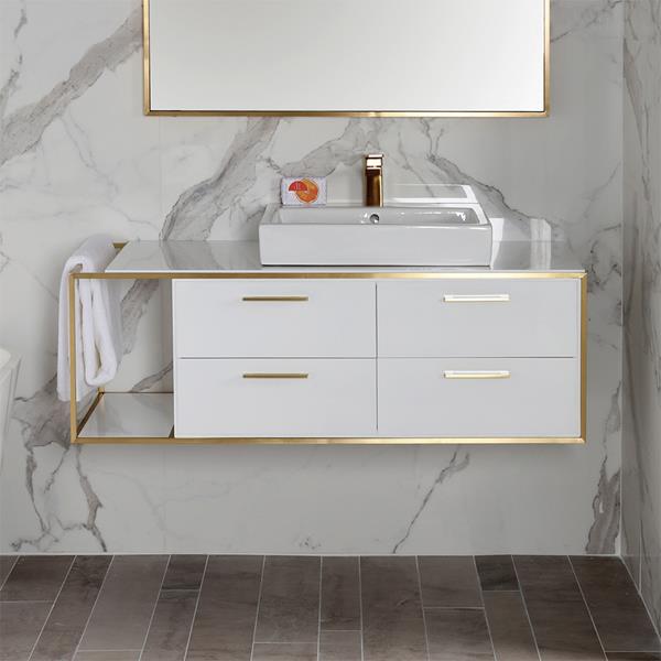 Lacava - Linea  Cabinet Of Wall-Mount Under-Counter Vanity Lin-Vs-48R