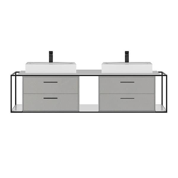 Lacava - Linea  Cabinet Of Wall-Mount Under-Counter Vanity Lin-Vs-72A