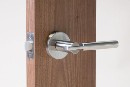 Linnea - Door Lever 63, 62 mm, 316 Stainless Steel.