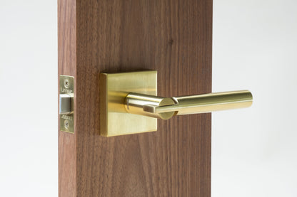 Linnea - Door Lever 63, 62 mm, 316 Stainless Steel.