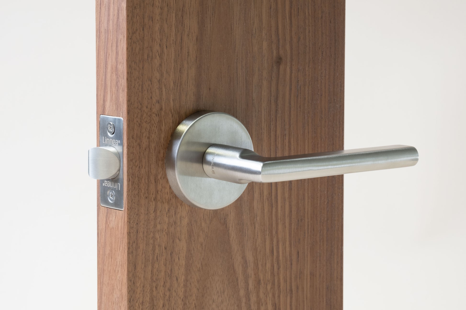Linnea - Door Lever 78, 62 mm, 316 Stainless Steel.