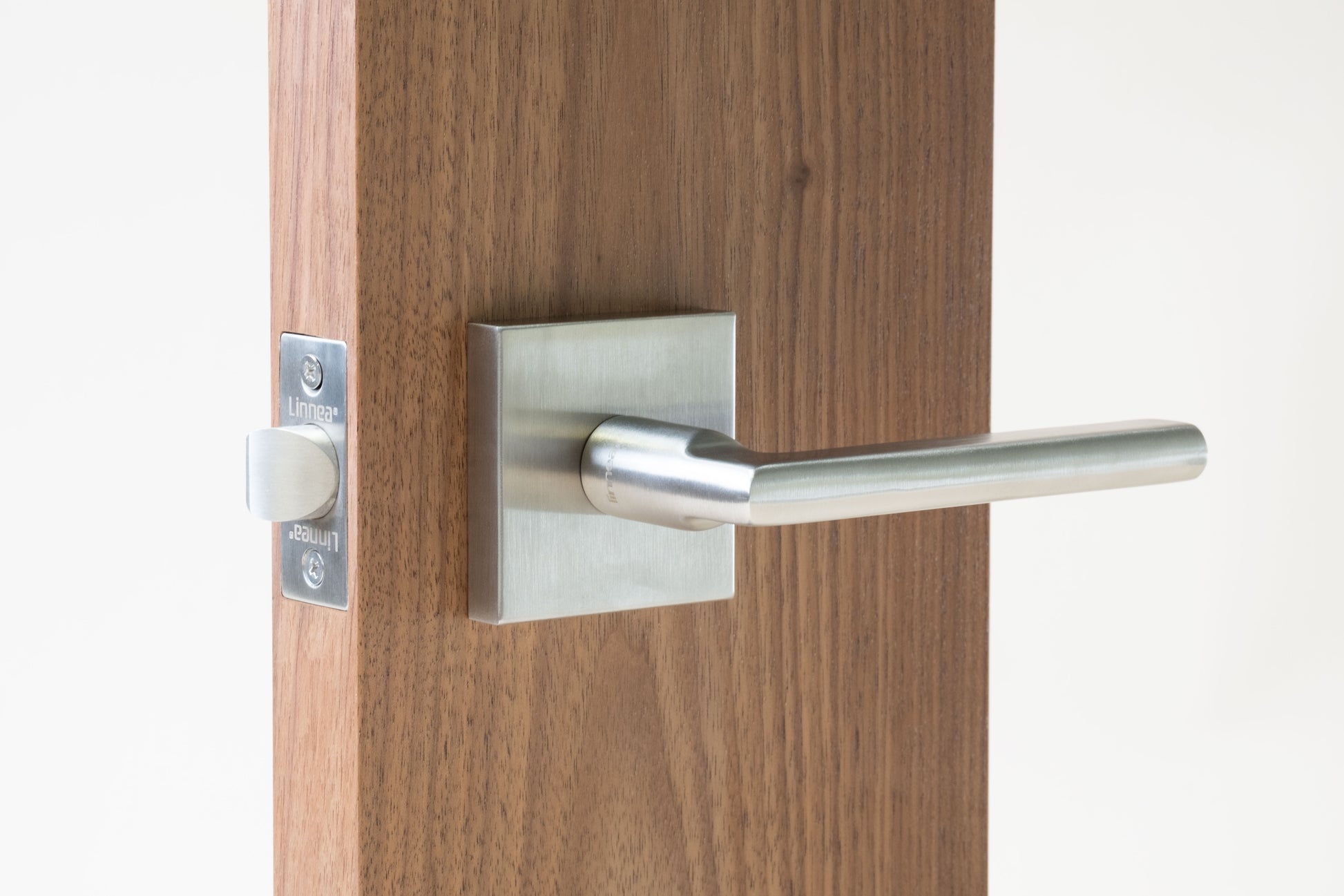 Linnea - Door Lever 78, 62 mm, 316 Stainless Steel.