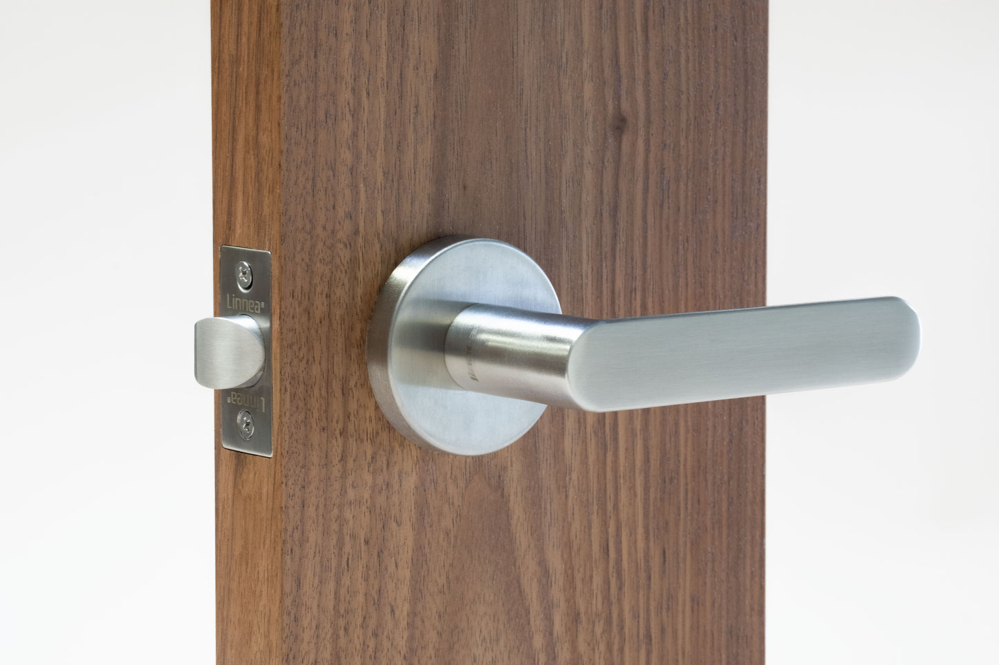 Linnea - Door Lever 92, 62 mm, 316 Stainless Steel.