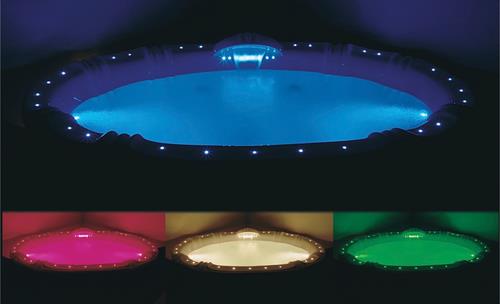 Hydro Systems - Digitally Controlled Multicolor Led Bath Light Chromatherapy System