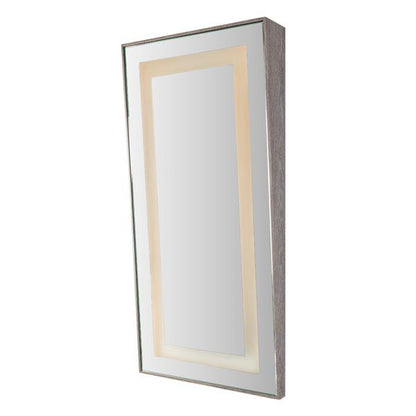 Lacava - Libera  Wall Mount Mirror With Led Lights 12V, 12W White, Adapter And On/Off Switch Inlcuded