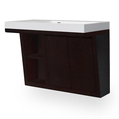 Lacava - Libera Wall-Mounted Under-Counter Vanity With Two Sliding Doors