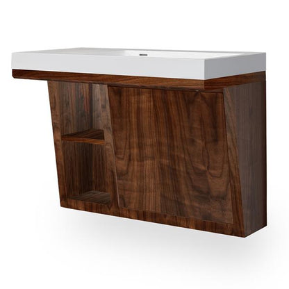 Lacava - Libera Wall-Mounted Under-Counter Vanity With Two Sliding Doors