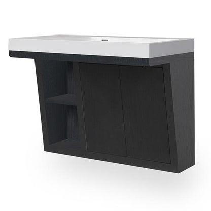 Lacava - Libera Wall-Mounted Under-Counter Vanity With Two Sliding Doors