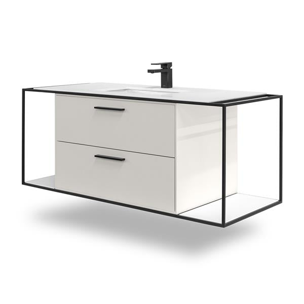 Lacava - Linea  Cabinet Of Wall-Mount Under-Counter Vanity Lin-Un-48