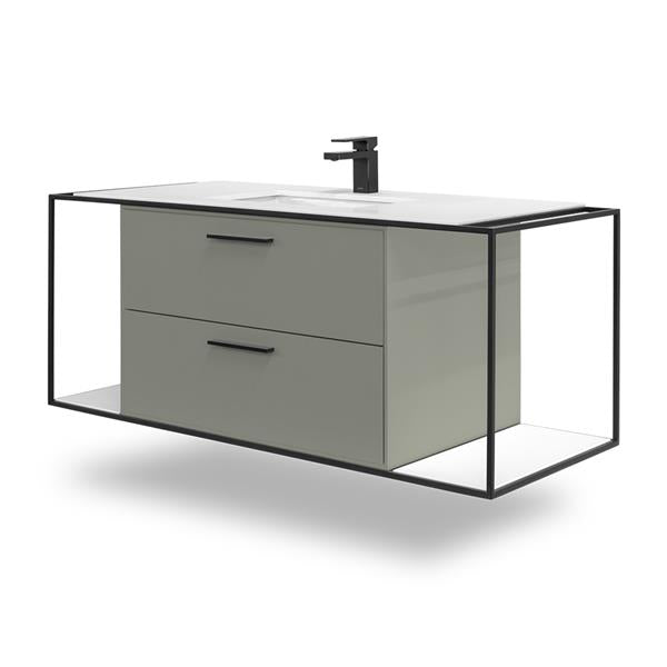 Lacava - Linea  Cabinet Of Wall-Mount Under-Counter Vanity Lin-Un-48