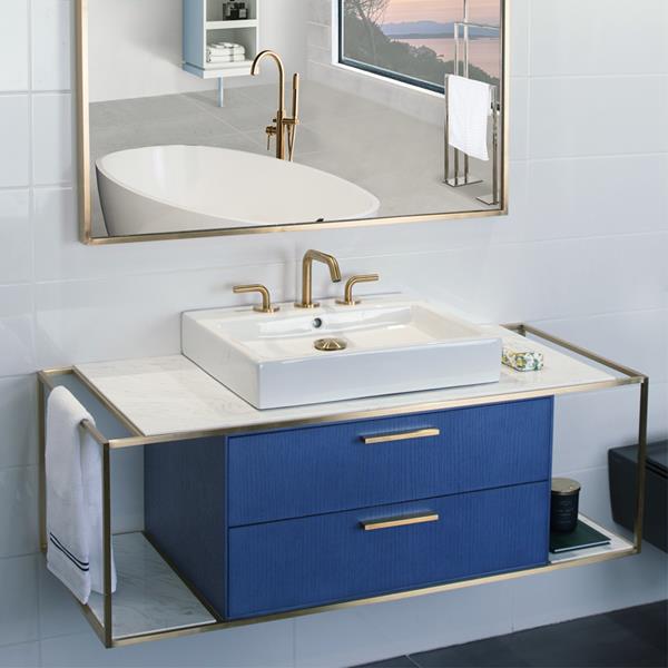 Lacava - Linea  Cabinet Of Wall-Mount Under-Counter Vanity Lin-Vs-48