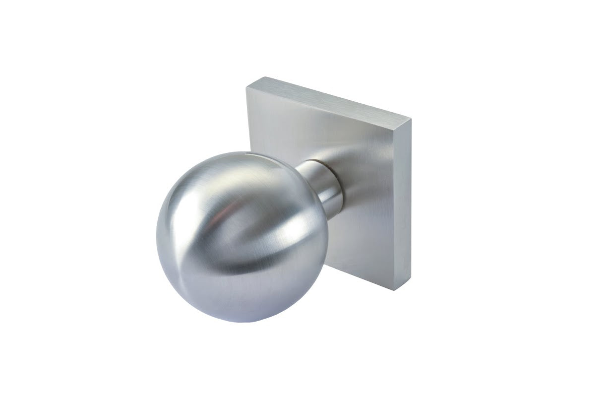 Linnea - Door Knob K80, 62 mm, 316 Stainless Steel.