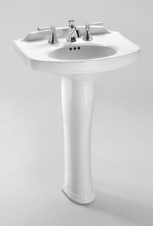 Toto - Dartmouth 4 Inch Center Pedestal Lavatory And Foot
