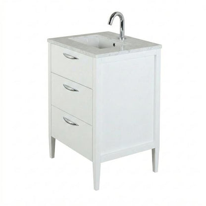 Lacava - Lunarossa Free-Standing Under-Counter Vanity With Two Drawers(Pulls Included)