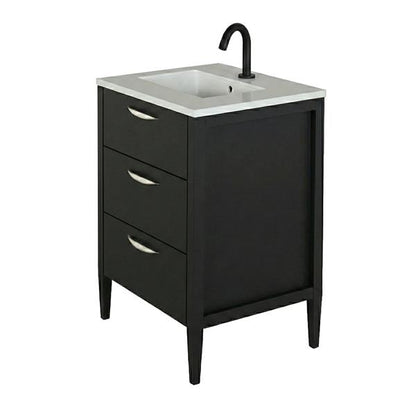 Lacava - Lunarossa Free-Standing Under-Counter Vanity With Two Drawers(Pulls Included)