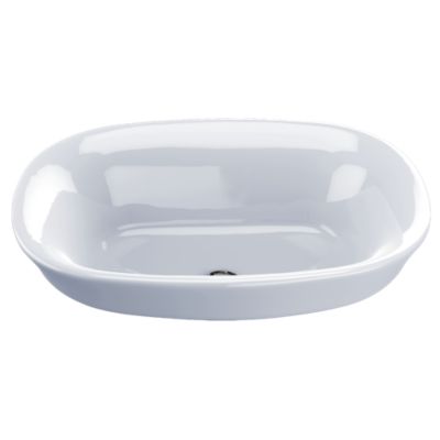 Toto - Maris Oval Semi-Recessed Vessel Bathroom Sink with CEFIONTECT