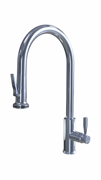 Aspect by Waterstone - Lurano Pulldown Faucet, Lever Spray