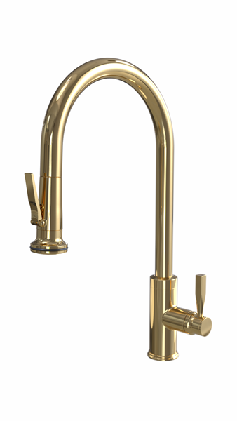 Aspect by Waterstone - Lurano Pulldown Faucet, Lever Spray