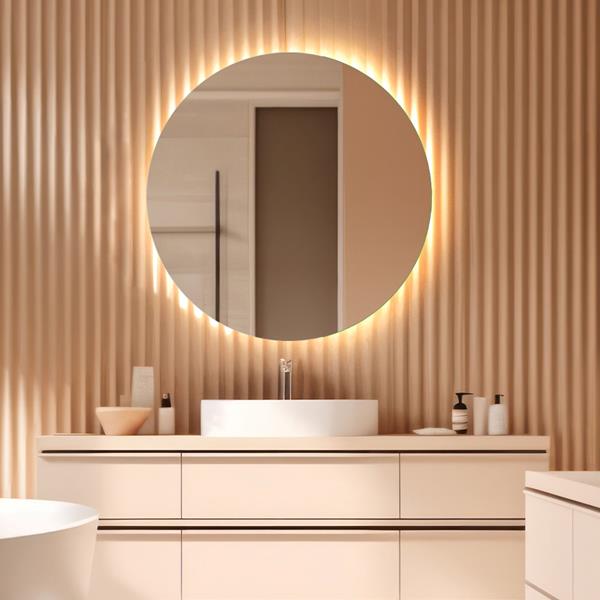 Electric Mirror - Luna Round LED Lighted Mirror